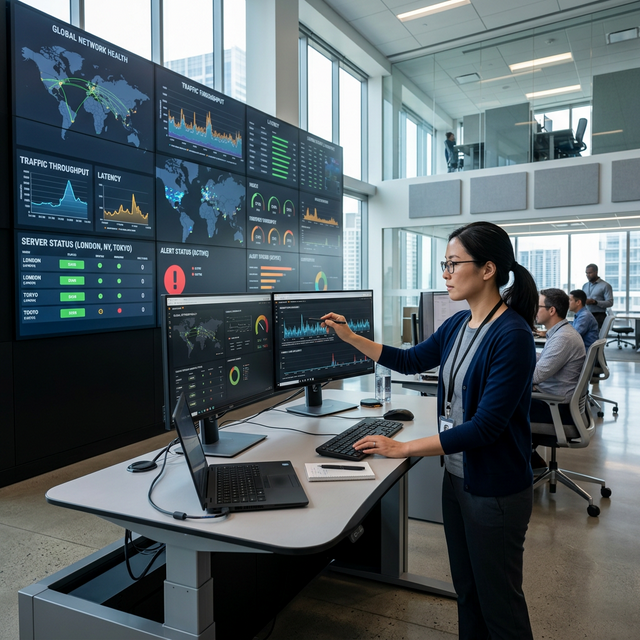 ZIVO engineers monitoring network